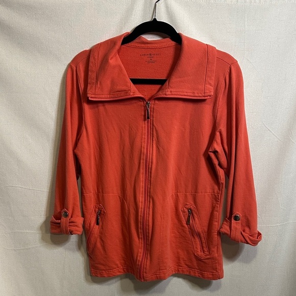 Karen Scott Jackets & Blazers - Karen Scott Women's Coral Utility Jacket